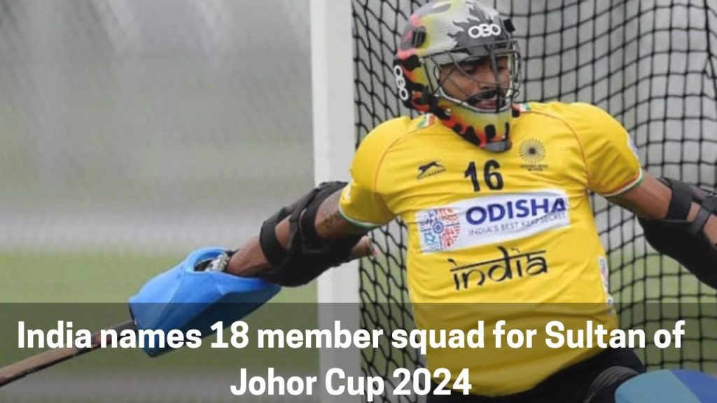 india team sultan johor cup 2024