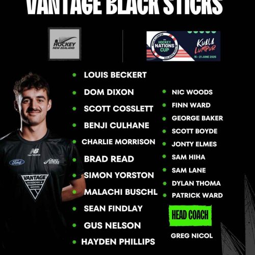New Zealand squad for Nations Cup 2025