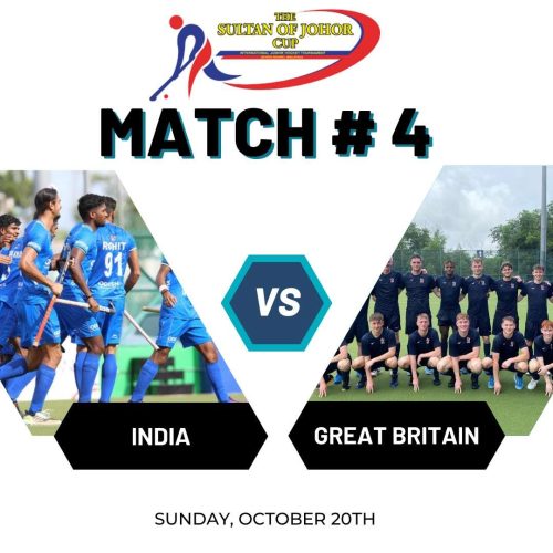 India Vs Great Britain Sultan Johor Cup 2024